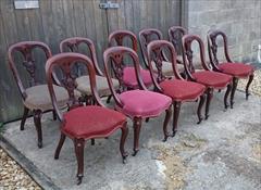 10 antique dining chairs 35h 19d 19h seat 18d seat _4.JPG